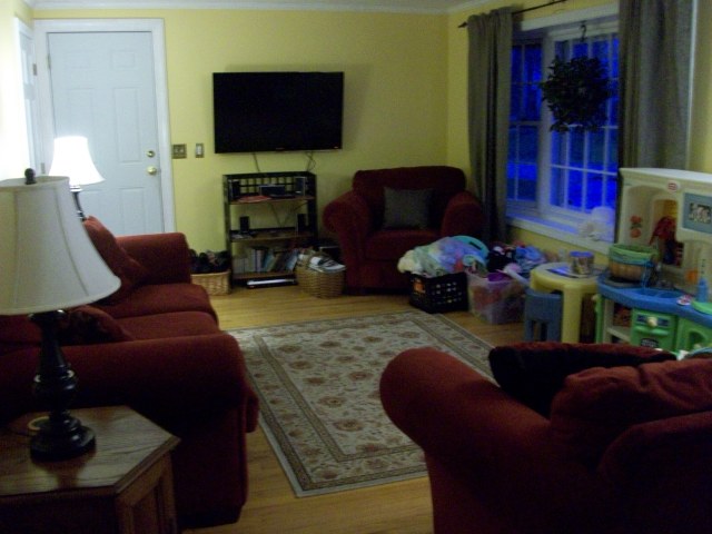 Family room, after